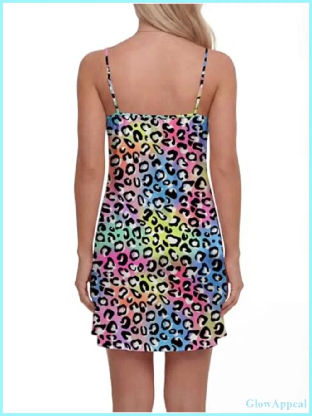 Women's Satin Silk Spaghetti Strap Nightdress Chemise Sleepwear